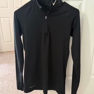 Nike women’s Black Zip-Up Sweater